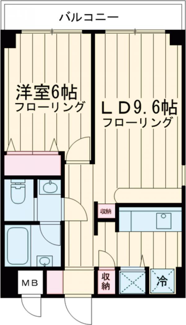 萩原ビルの間取り