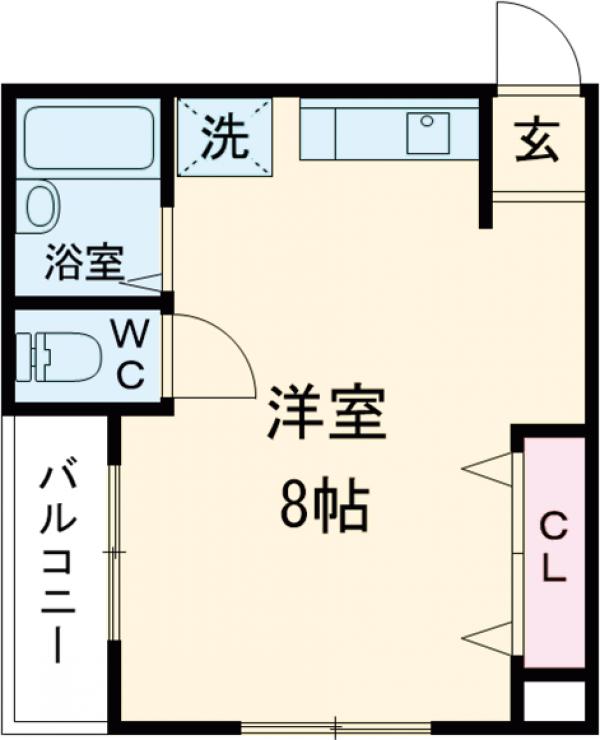 リバティハイツの間取り