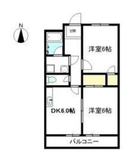 クイーンカピオラニの間取り