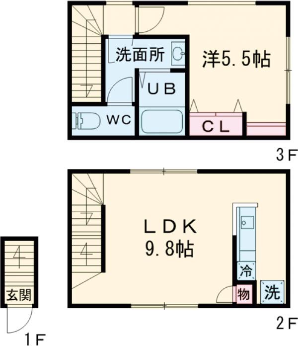 1/11 間取