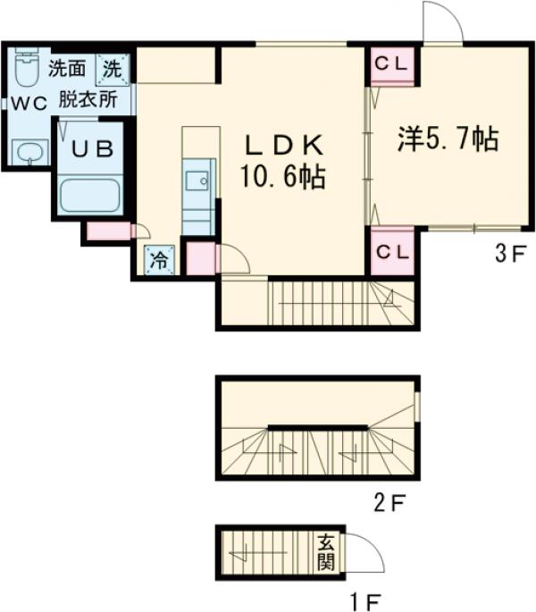 1/11 間取