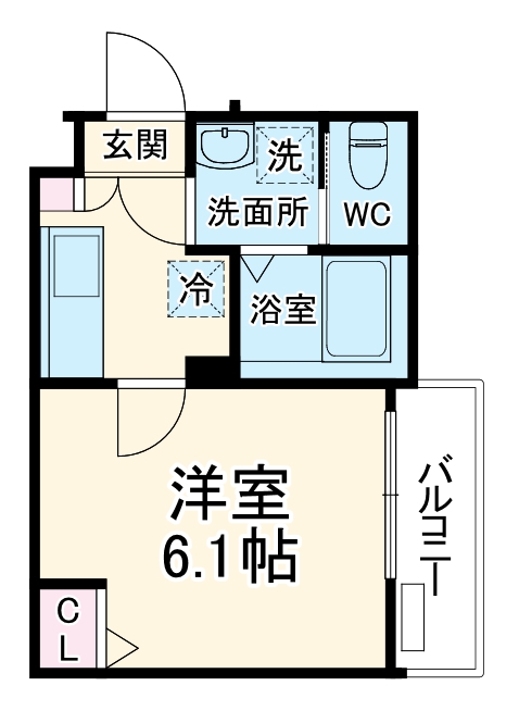  ＫＥＩＡＩ　ＲＥＳＩＤＥＮＣＥ　北上尾Ⅳの間取り