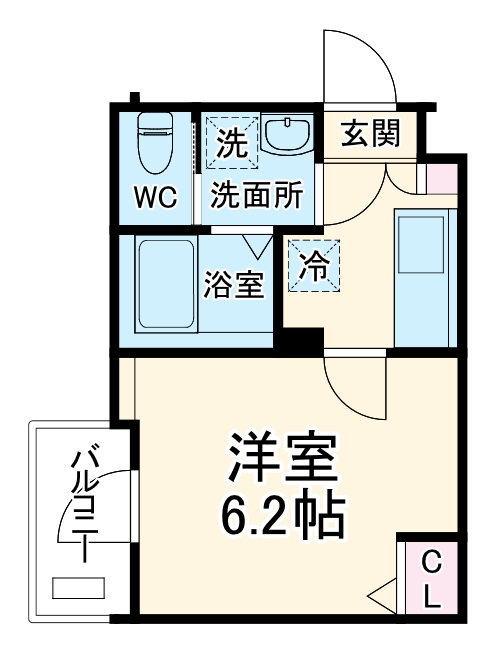  ＫＥＩＡＩ　ＲＥＳＩＤＥＮＣＥ　北上尾Ⅳの間取り