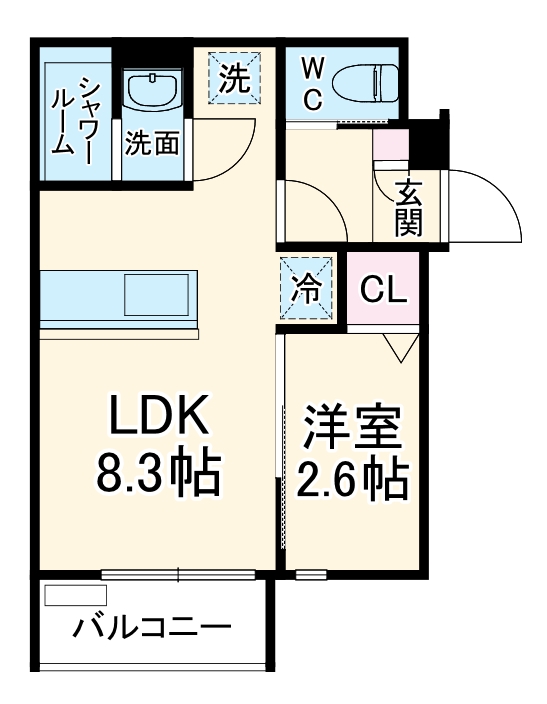  ＫＥＩＡＩ　ＲＥＳＩＤＥＮＣＥ　北上尾Ⅳの間取り