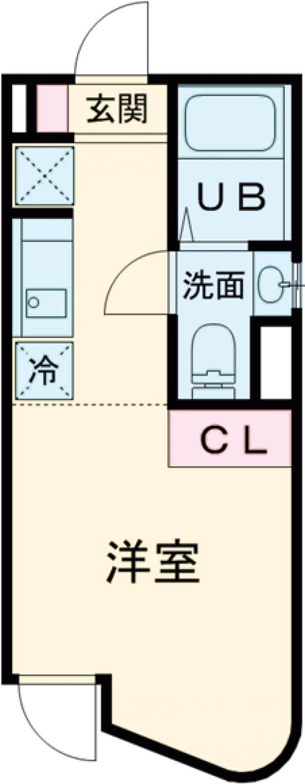 ｈａｎｅｇｉ　Ｒの間取り