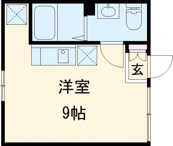 向島の完工年月（2021年5月）築の賃貸マンションの間取り