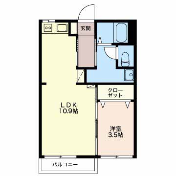 2/2 間取