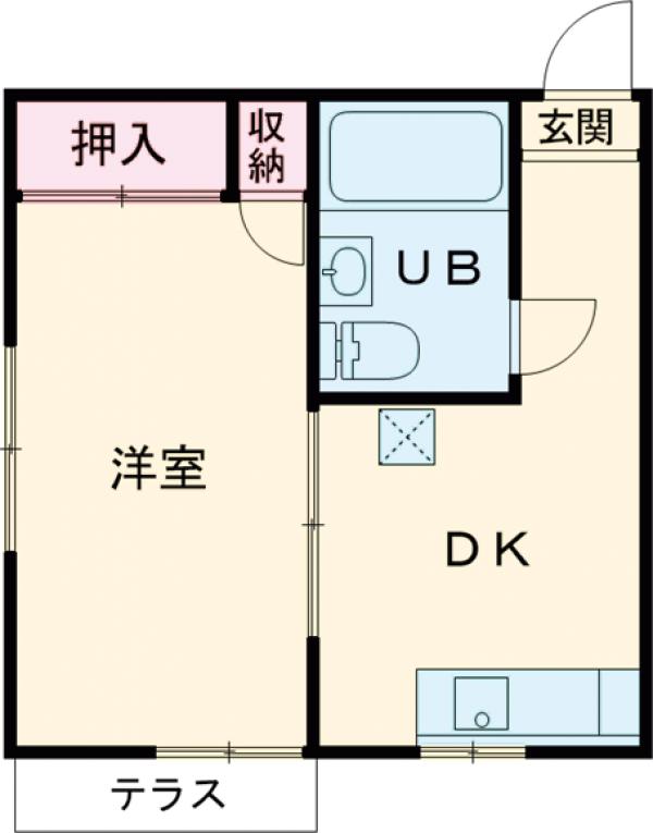 メゾンドアミの間取り