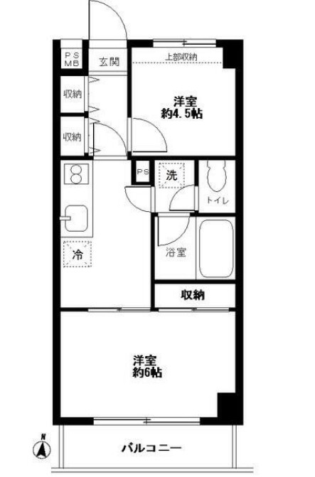 ライオンズプラザ池尻大橋の間取り