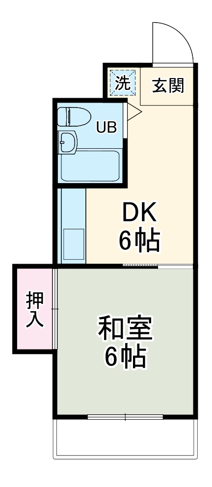 メゾン住吉の間取り
