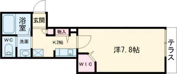 クレストハイムの間取り