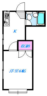 角田ハイツの間取り