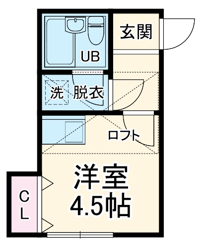サンステージ蒔田A棟の間取り