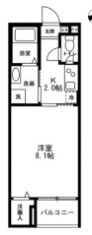 SOLASIA LUFURA KANAMACHIの間取り