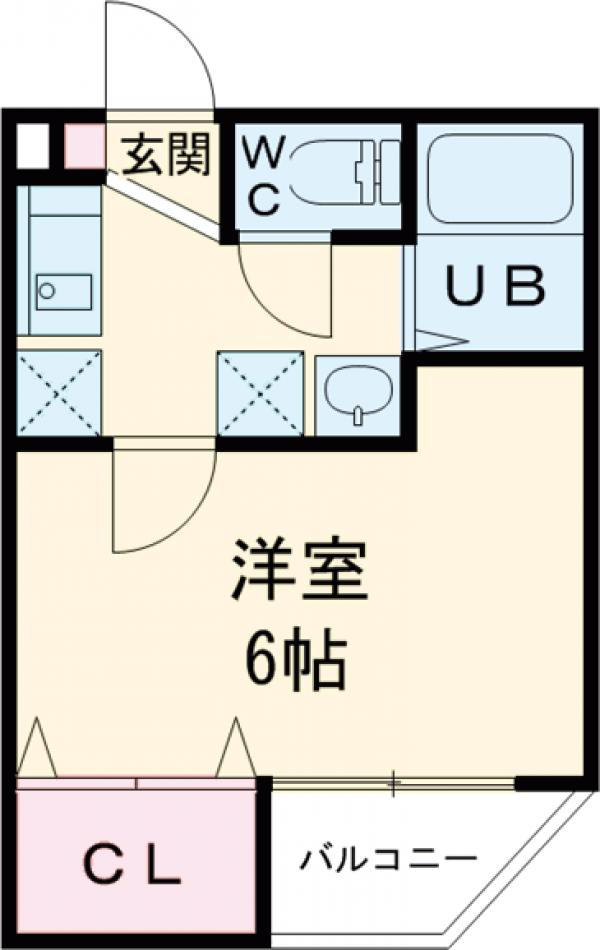 ハッチェス武蔵関の間取り