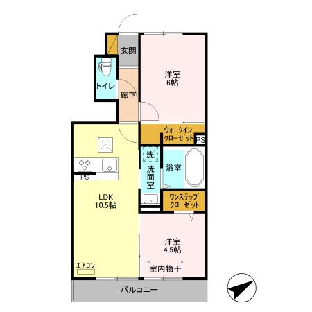 エトワールの間取り