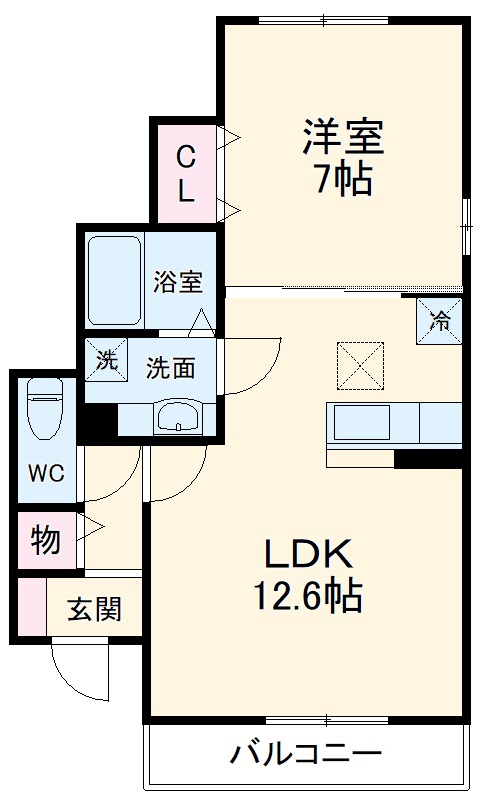 マノワール ドゥの間取り