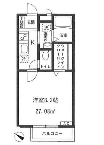 ベルメゾン吉祥寺の間取り