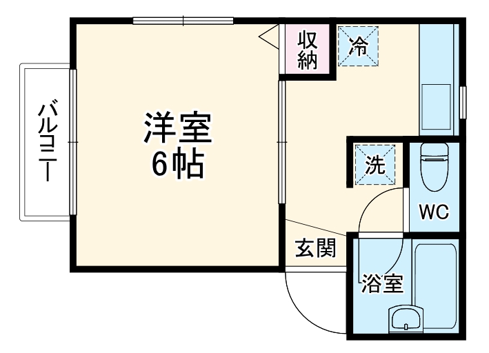 あやハイツの間取り