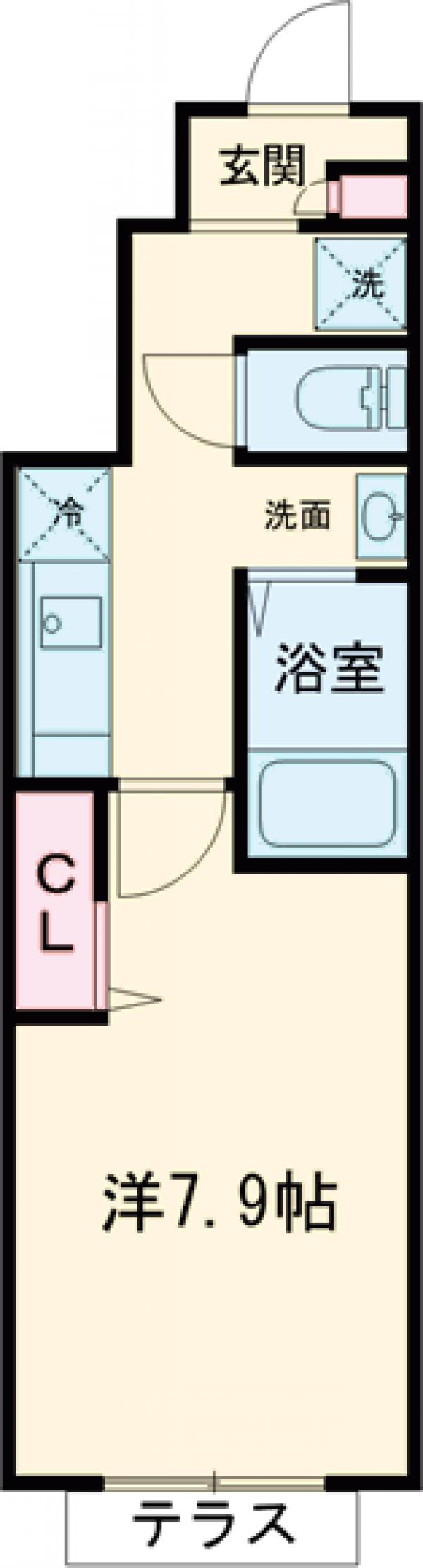 Estudio西泉堂の間取り
