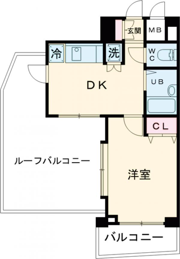 ステージファースト三軒茶屋Ⅱの間取り
