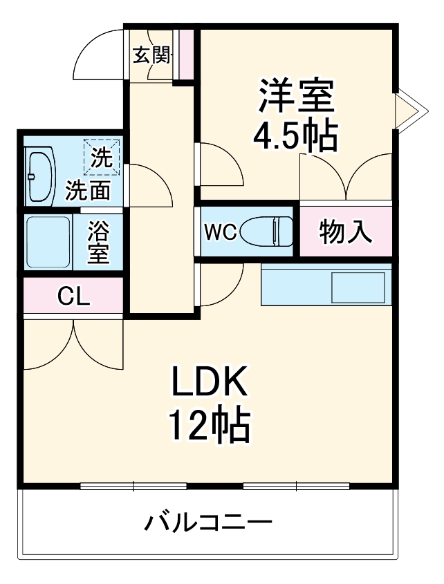ロイヤルメゾンの間取り