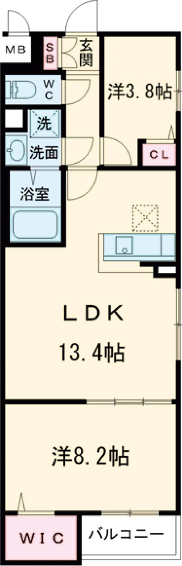 Toyo Terraceの間取り