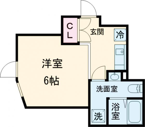 ＥＸＡＭ下北沢Ⅱの間取り