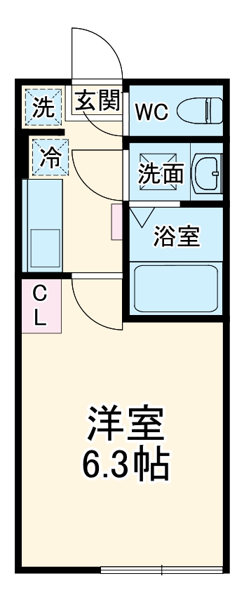 シュシュフルールの間取り