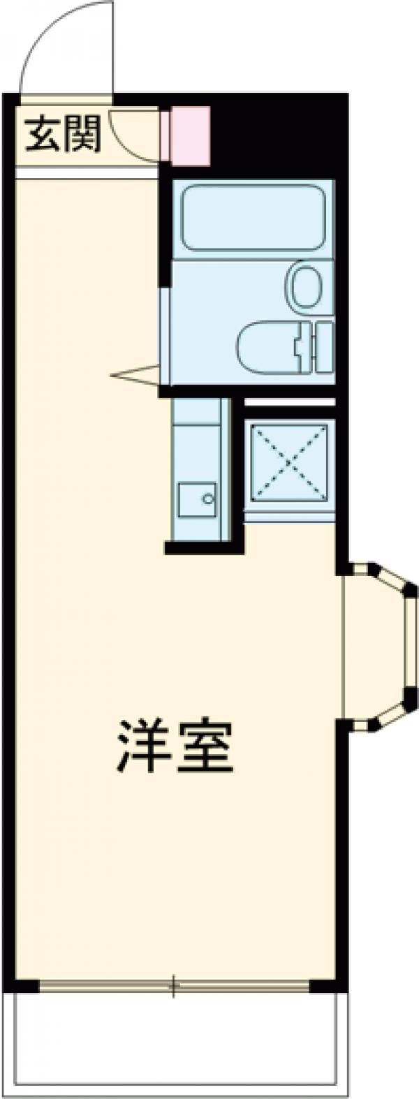 ペガサスマンション高円寺の間取り