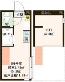 Arca Urbana志茂の間取り