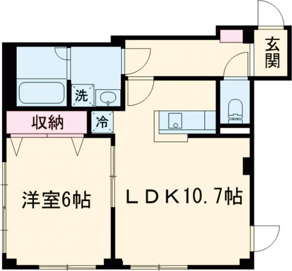 本駒込ウエストの間取り