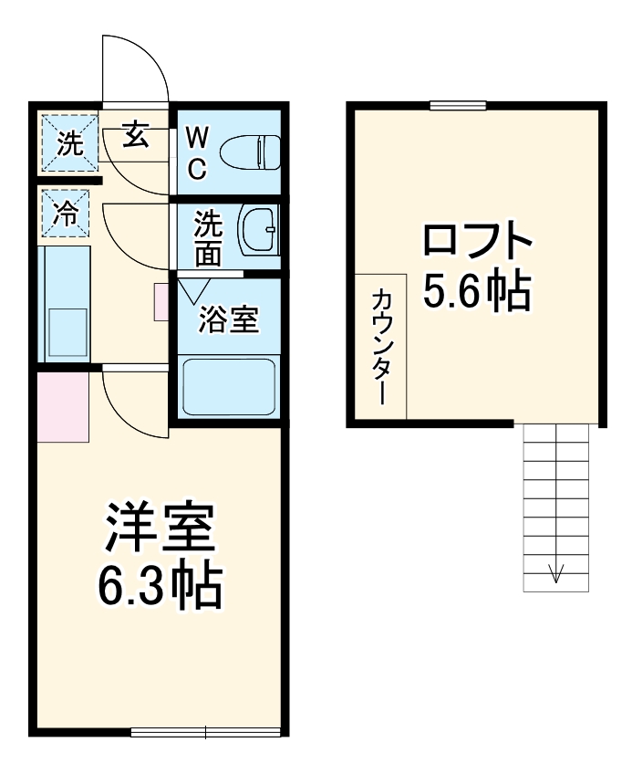 シュシュフルールの間取り
