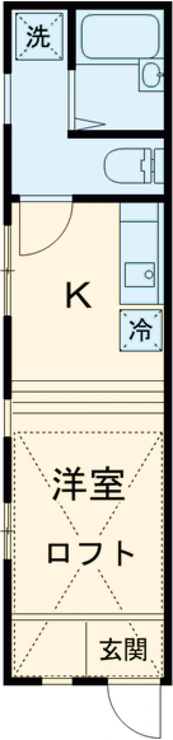 メゾン ジェリーフィッシュの間取り