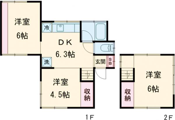 町田あとりえ翠の間取り