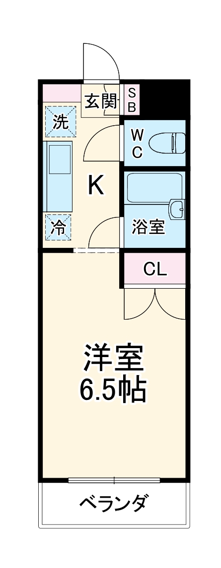 東山ビレッジの間取り