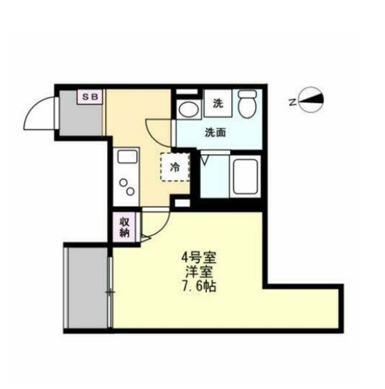 ベイルームルナ橋本の間取り