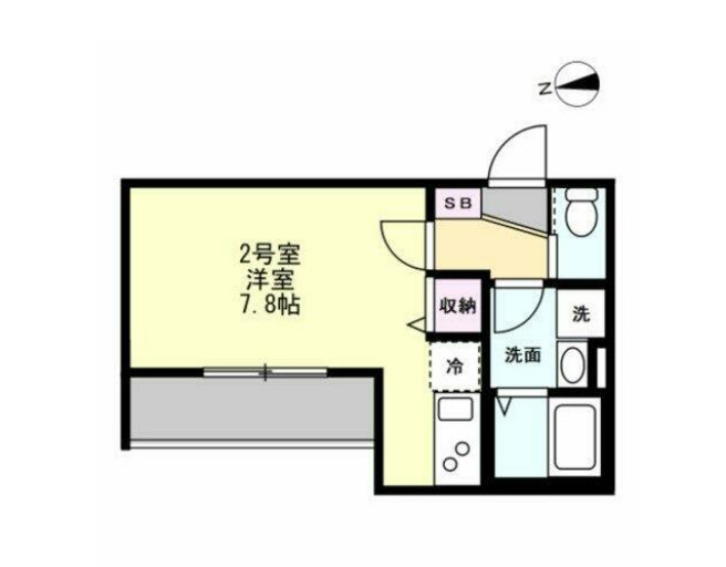 ベイルームルナ橋本の間取り