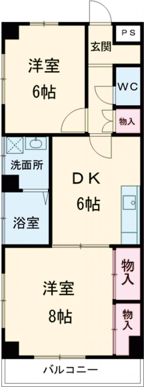 城要ビルの間取り