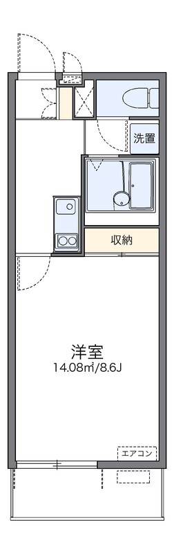 レオネクストドエル小竹向原の間取り