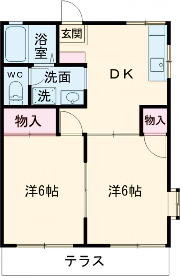アップライゼAの間取り