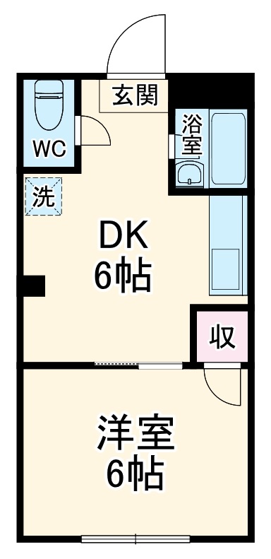 スカイハイツの間取り