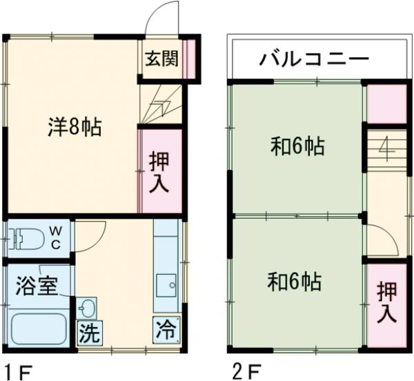 一之江3丁目戸建ての間取り