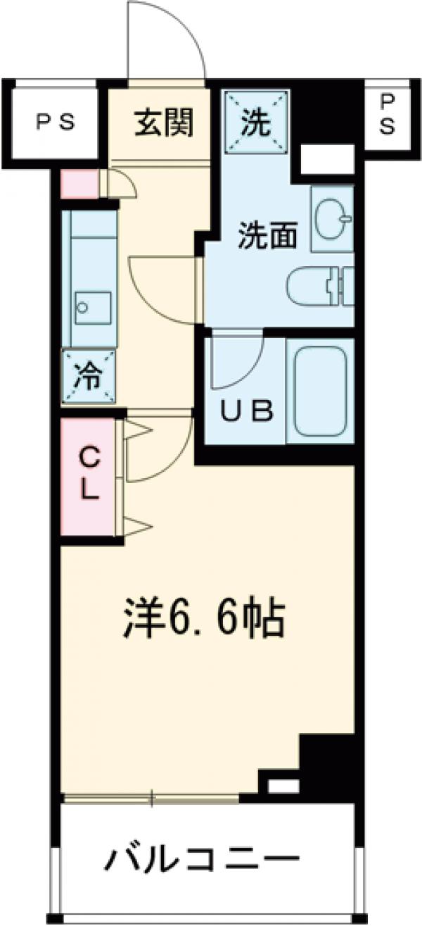 スカイコートパレス西巣鴨の間取り