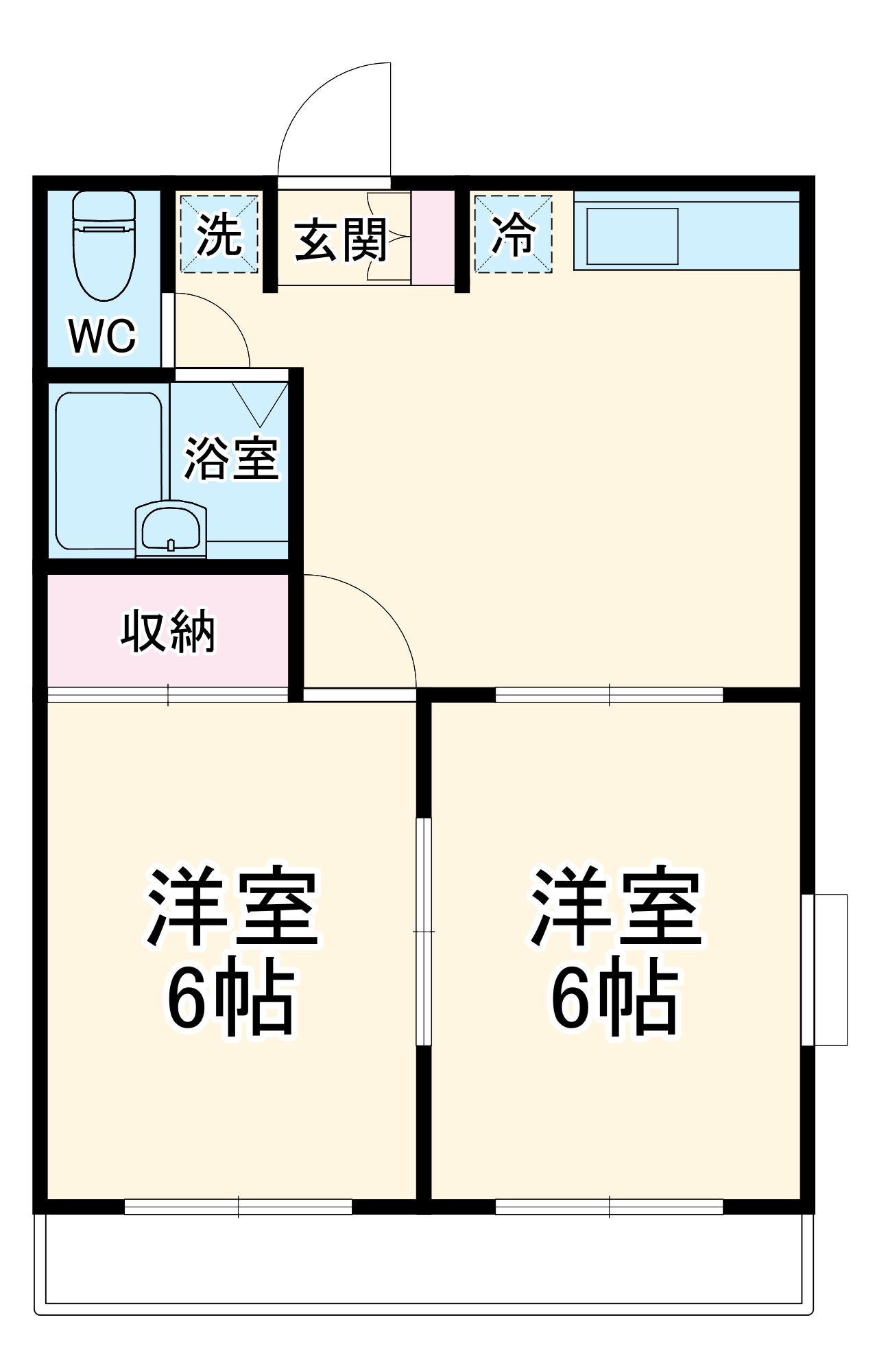 オパス原木の間取り