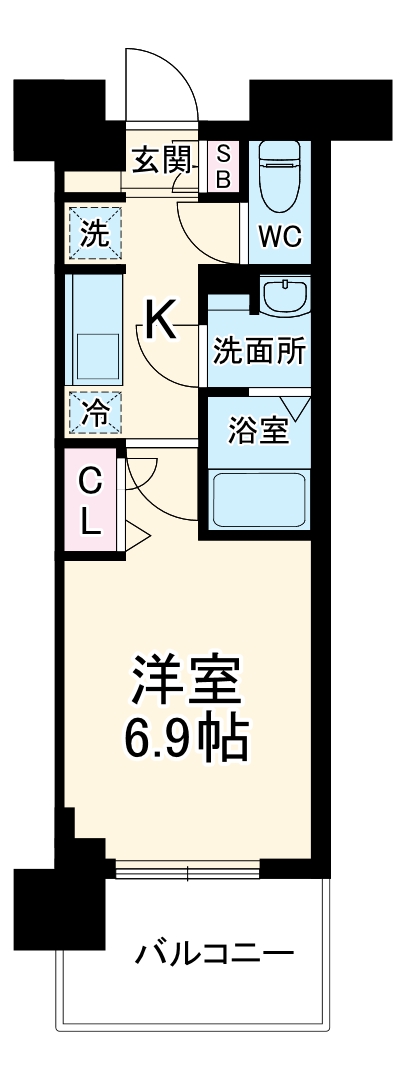 Ｎ－ｓｔａｇｅ西川口の間取り