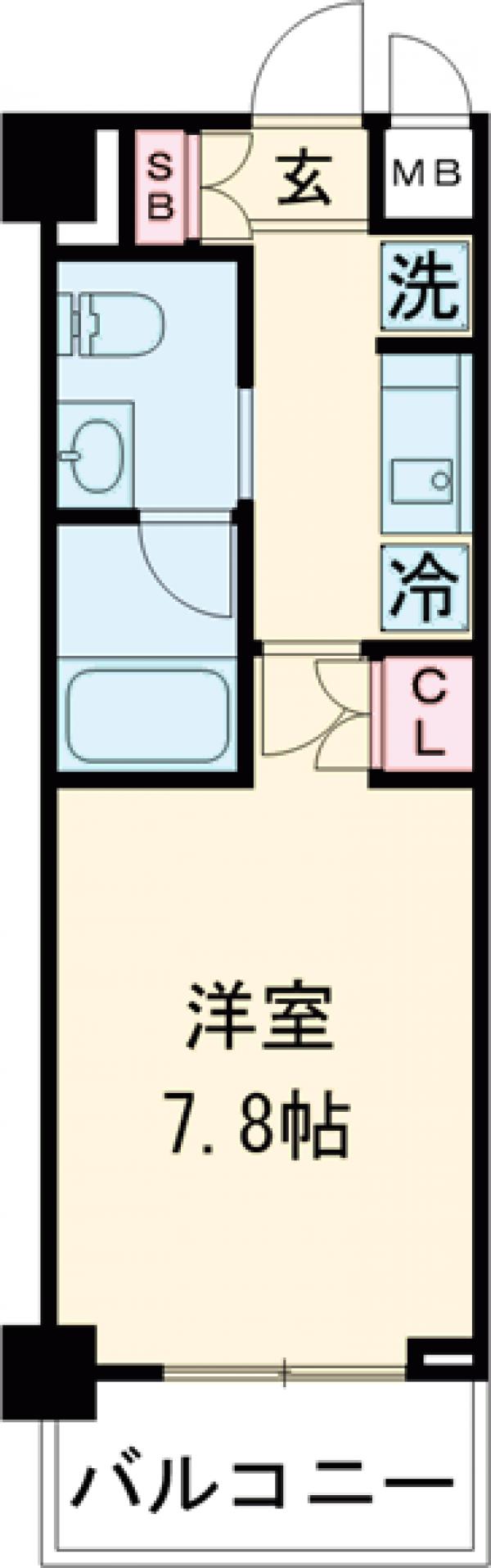 ＦＯＲＴＩＳ大森の間取り