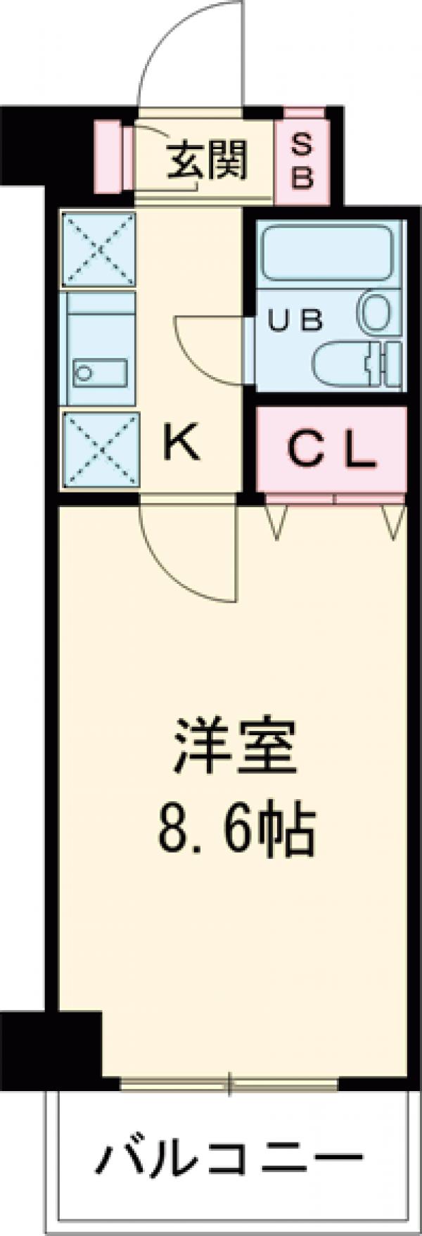 グリーンプラザ北綾瀬第4の間取り