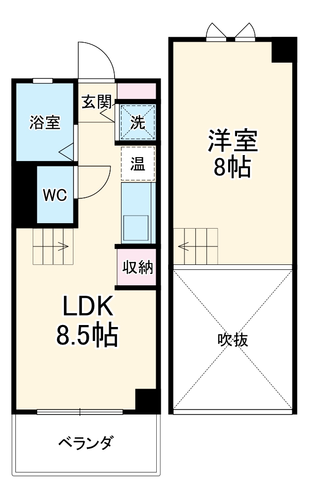 La・Salaの間取り