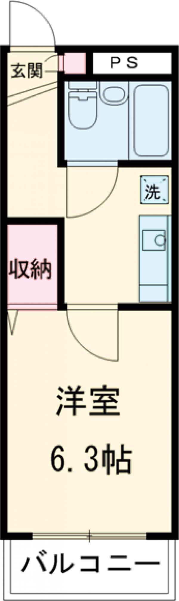 メゾンエイトの間取り